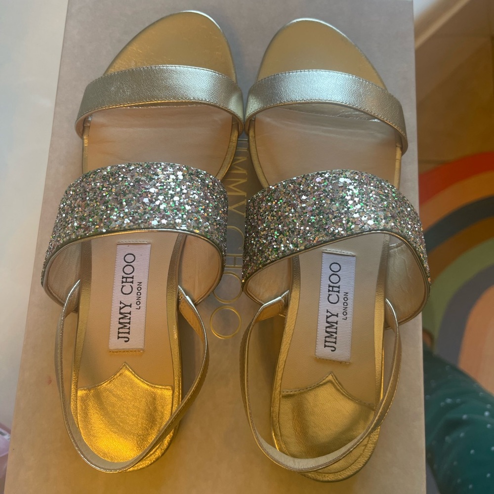 Jimmy Choo flat sandals